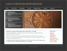 Tablet Screenshot of langfurniturerestoration.co.uk